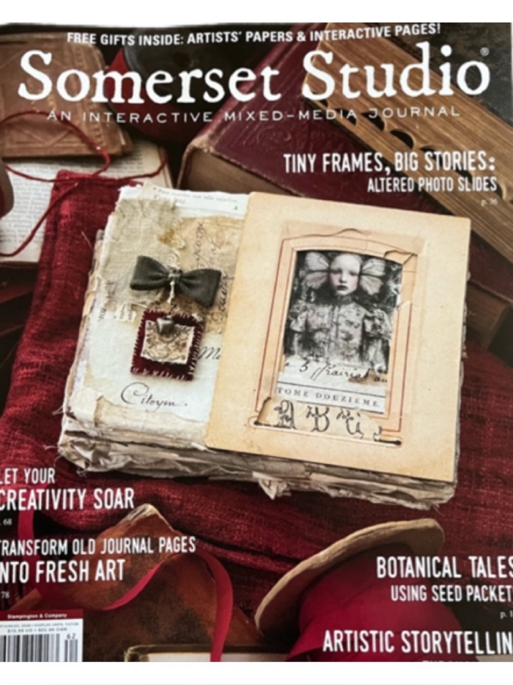 Somerset Studio Magazine! Stampington & Co Magazine. May/June/July 2026